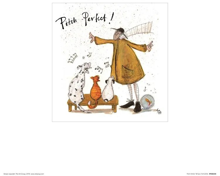 Imprimare de artă Sam Toft - Pitch Perfect