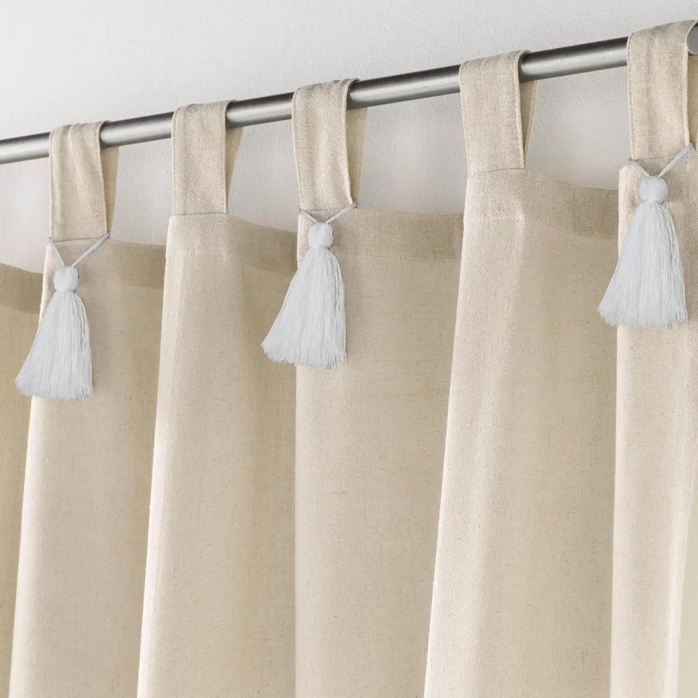 Draperie bej 140x240 cm Cyrine – douceur d'intérieur