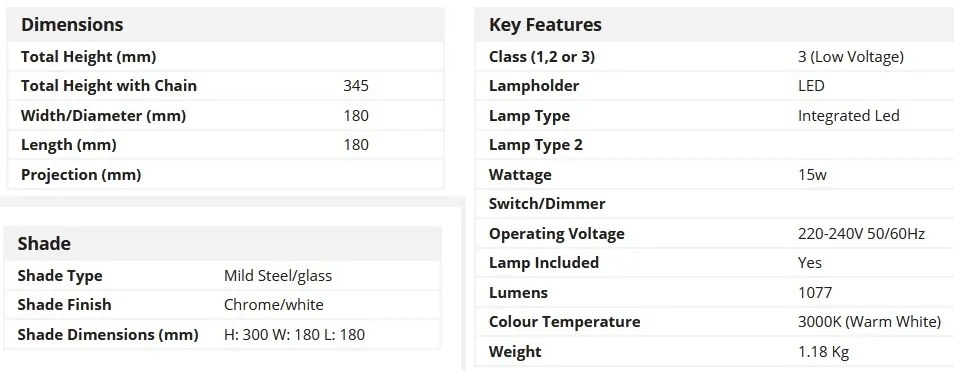 Veioza / Lampa de masa LED moderna design elegant Snowball EU51021-2CC SRT