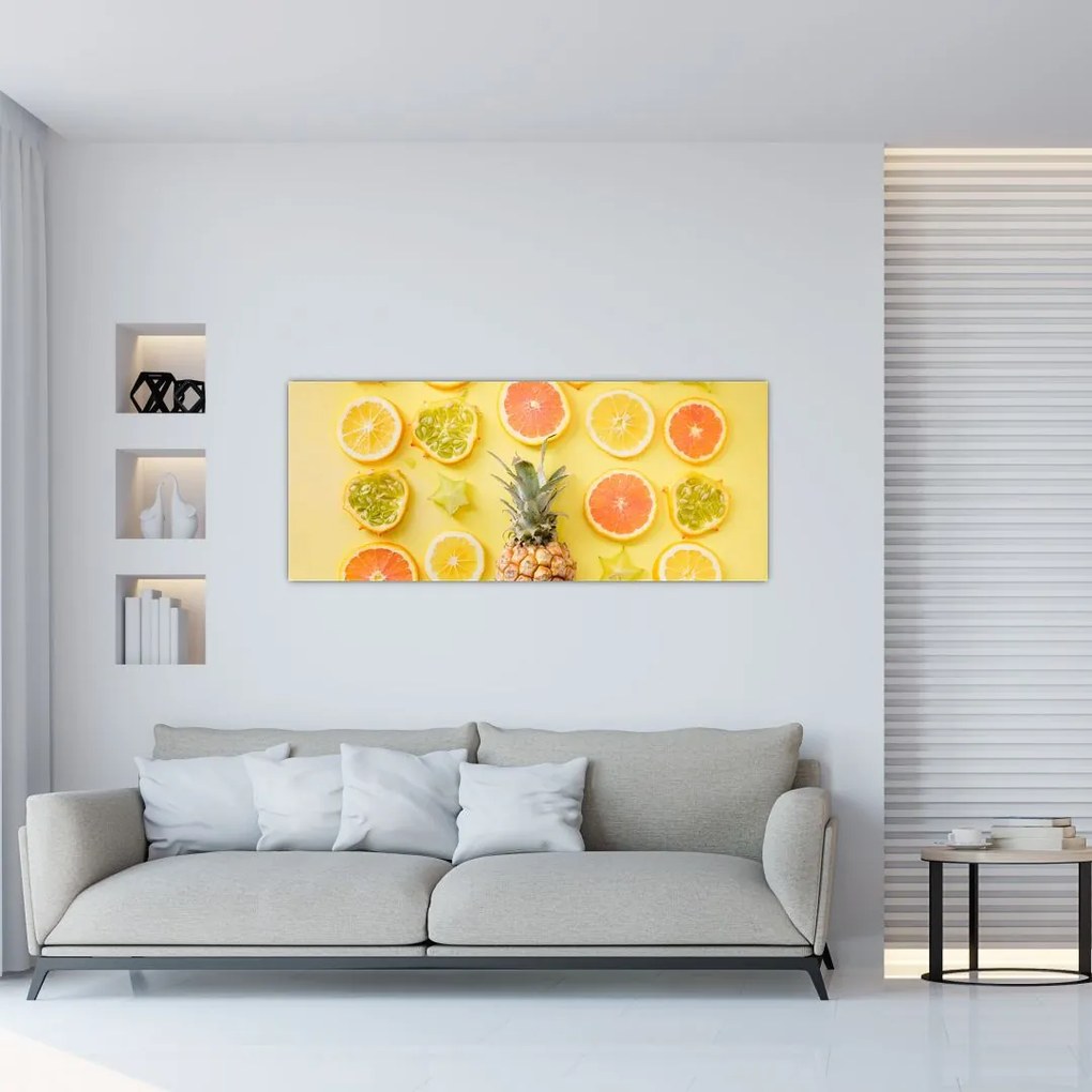 Tablou cu fructe (120x50 cm)