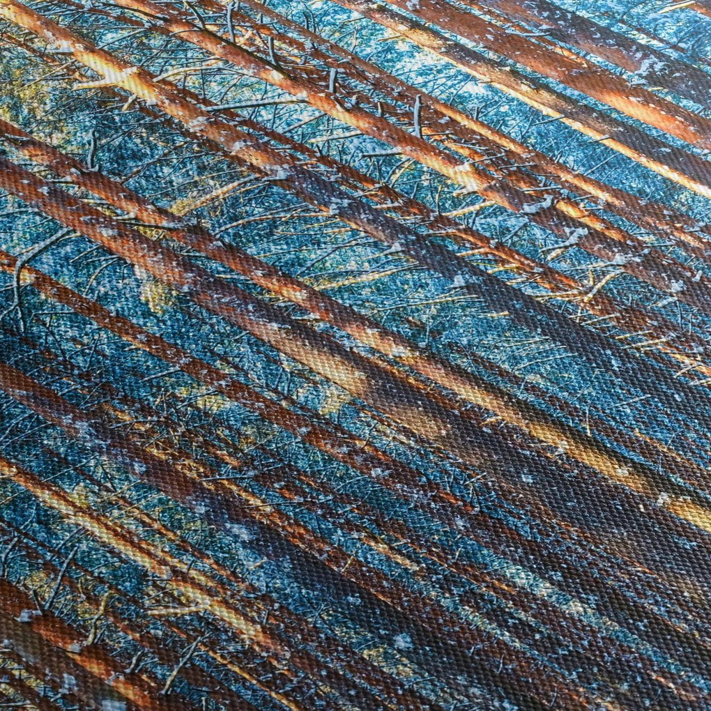Tablou - Pădurea iarna (150x105 cm)