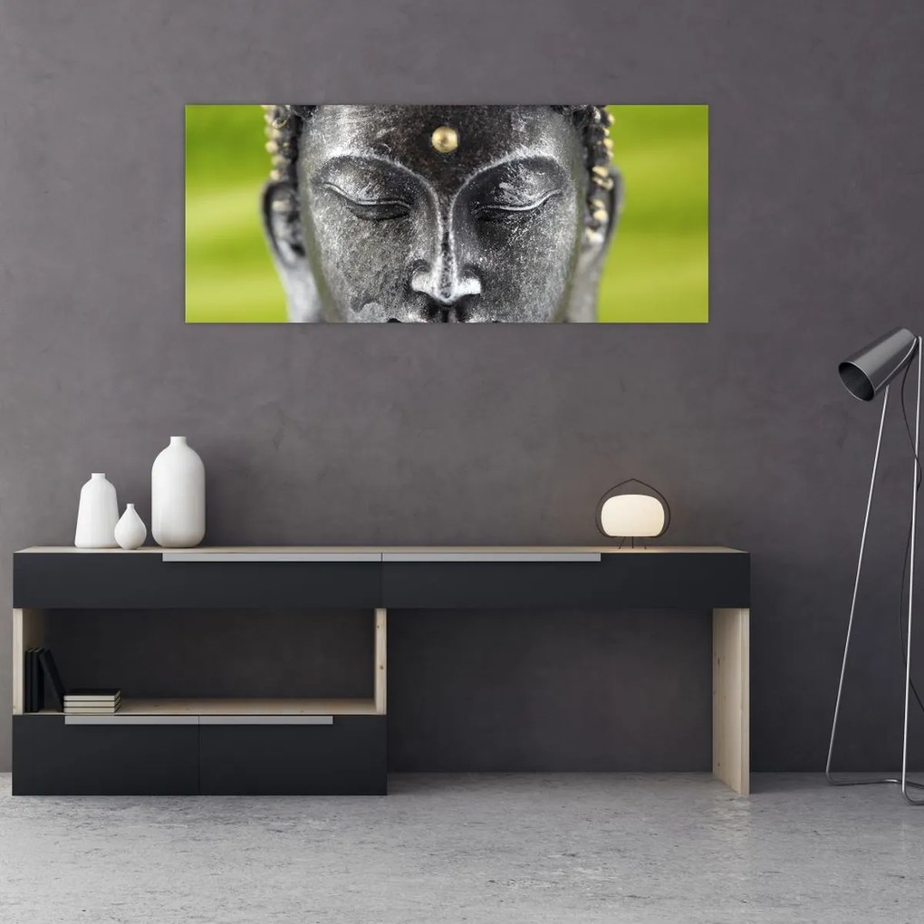 Tablou - Statuia lui Buddha II. (120x50 cm)