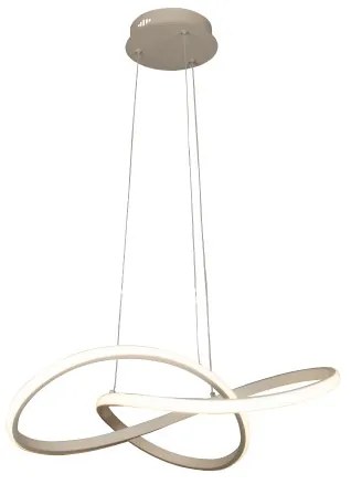 Lustră LED dimabilă suspendată pe cablu LED/65W/230V 3000-6500K + telecomandă