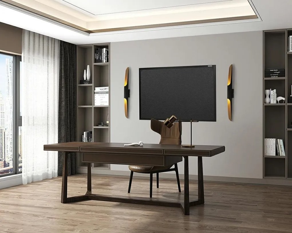Aplica de perete design decorativ CONTE negru