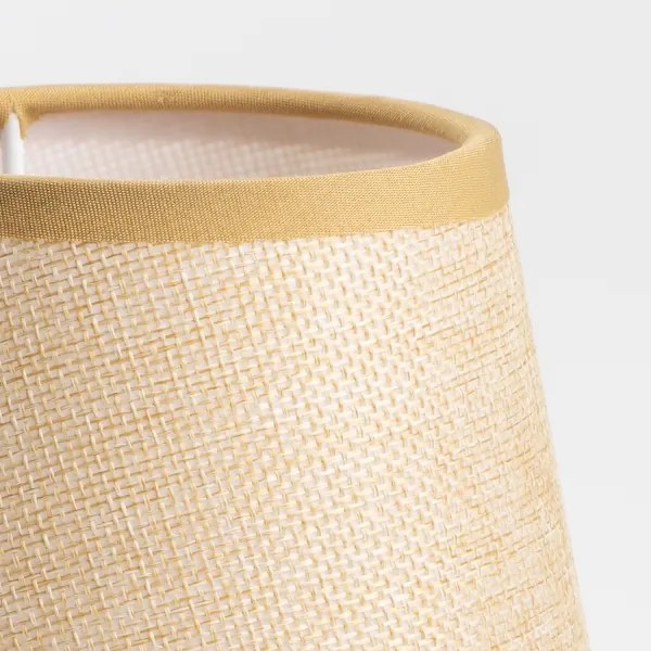 Lampă LED de perete Brilagi NUBILA 1xE27/25W/230V + LED/3W alb/maro deschis