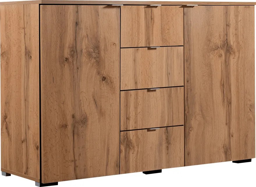 Comodă, stejar wotan, MIRANDA TYP 1