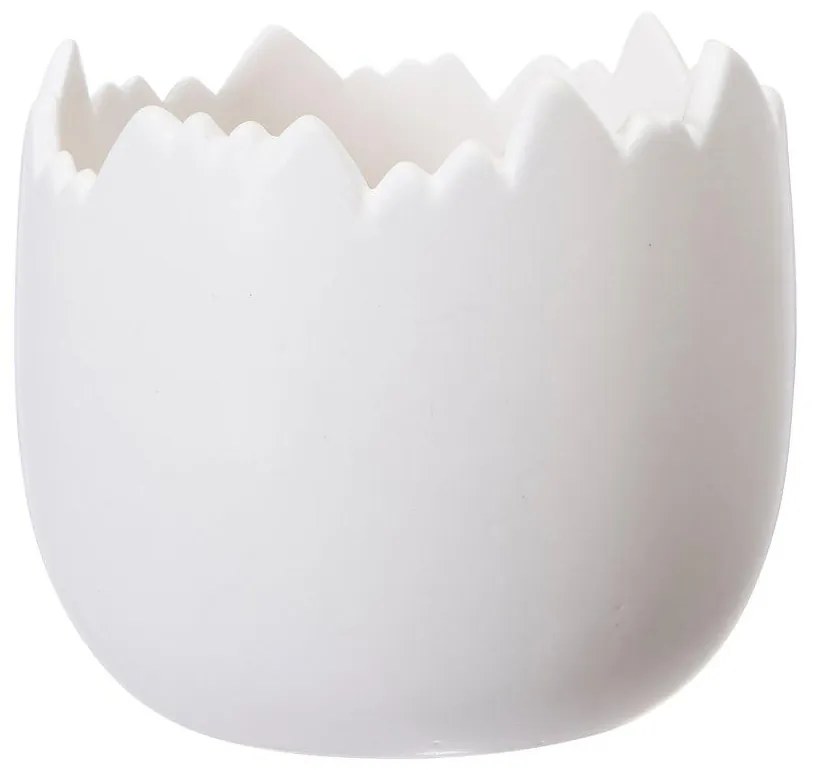 Set de 2 boluri albe din dolomit MONA