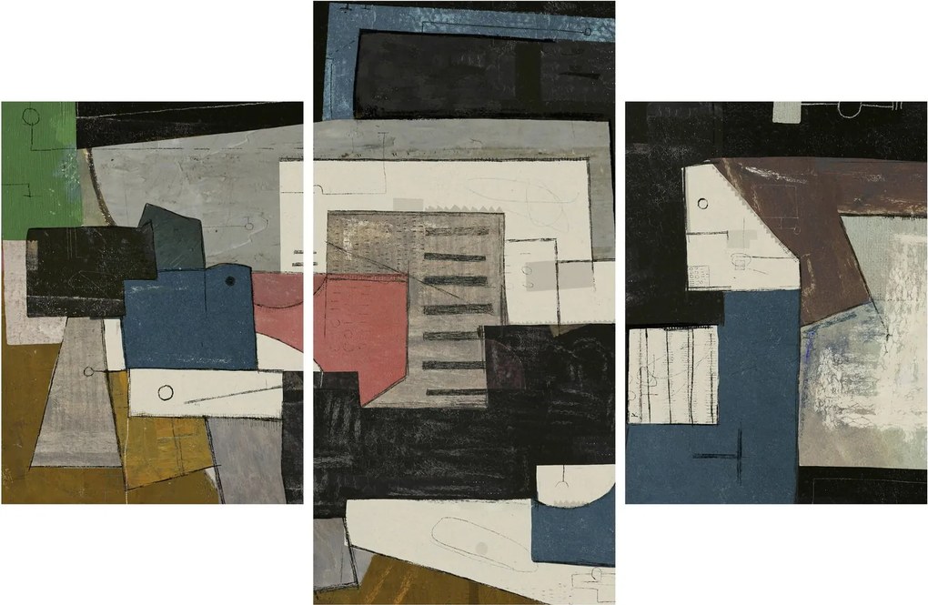 Tablou - Abstracție cubism (90x60 cm)