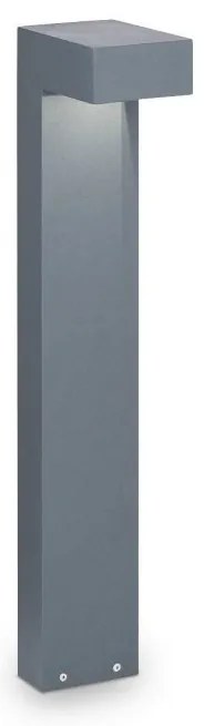 Stalp de iluminat exterior IP44 SIRIO PT2 H60 ANTRACITE