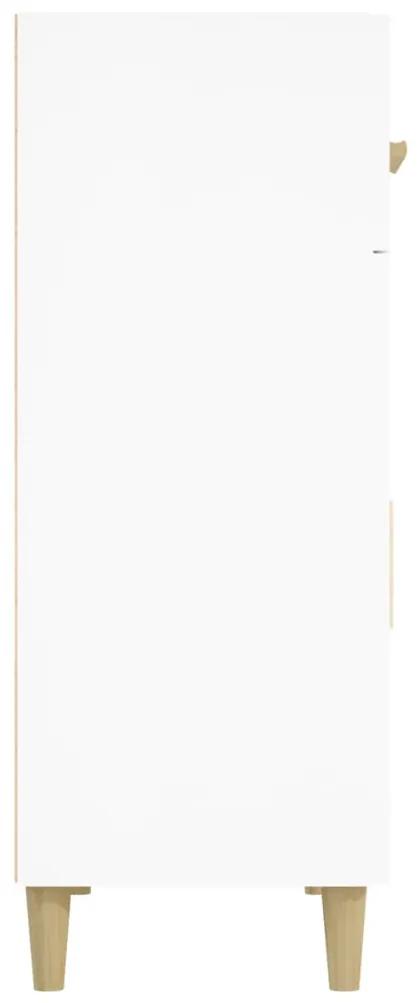 Servanta, alb, 69,5x34x89 cm, lemn prelucrat 1, Alb