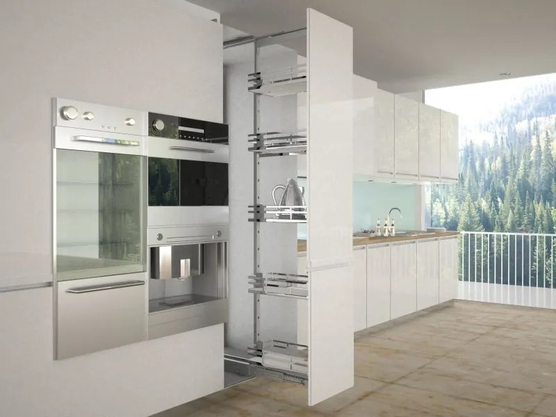 Coloana extractibila  Infinity Plus, set 5 Cosuri 45 cm