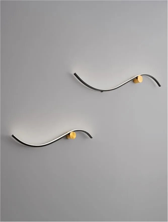 Aplica de perete cu lumina ambientala LED Wave
