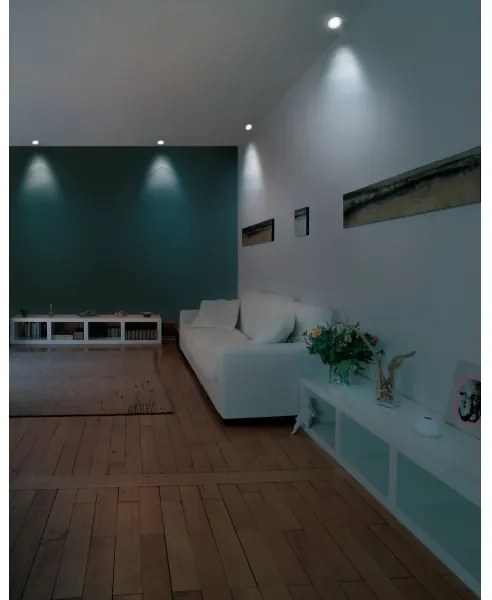 Eglo 32753 - Plafonieră încastrată LED RGB reglabilă FUEVA-C LED/5,4W/230V