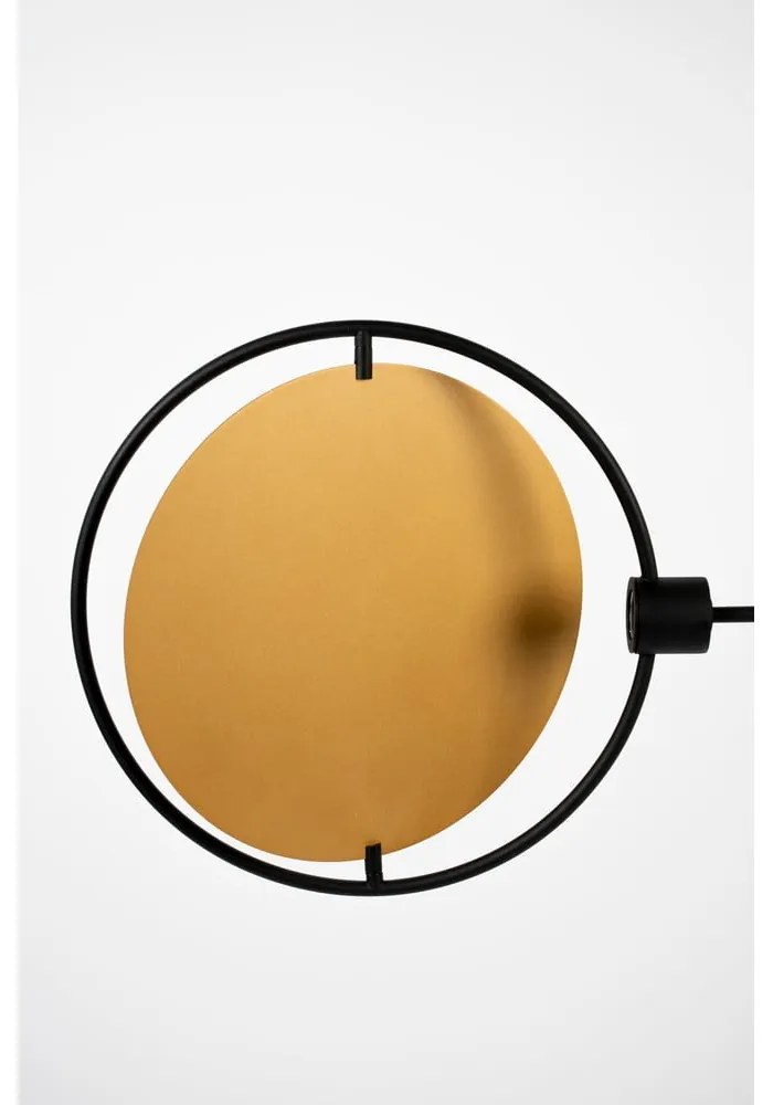 Lustră galben ocru/neagră LED cu intensitate reglabilă Sirius – Zuiver