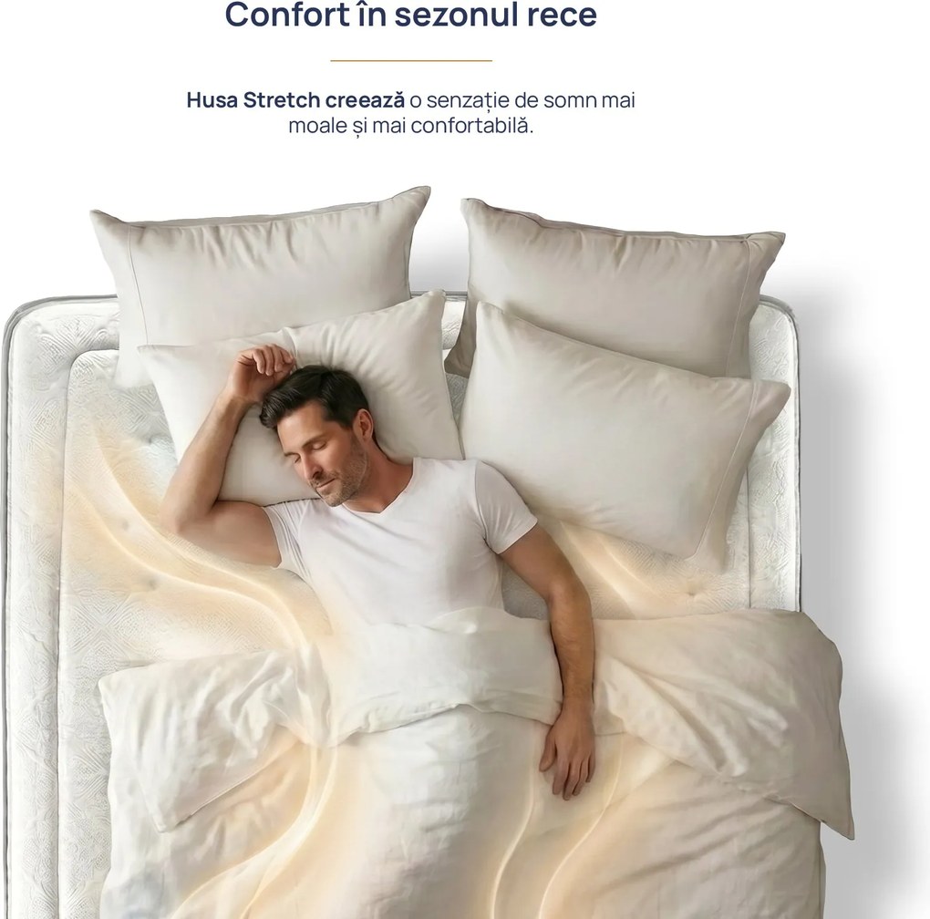 Saltea Onesleep, Verso Adapt Sleep Technology, 90x200x28, Medie