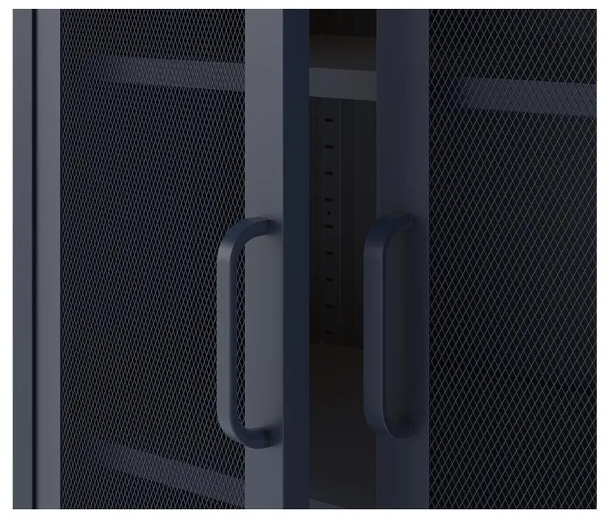 Dulap albastru închis 70x100 cm Diora – Marckeric