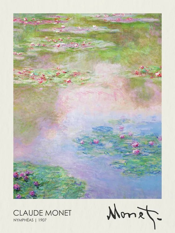 Reproducere Nymphéas (1907), Claude Monet