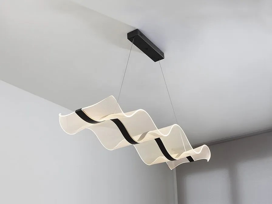 Lustra LED suspendata cu telecomanda Olas