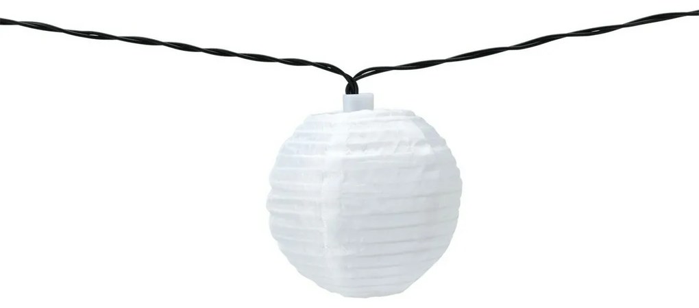 Lanț solar ProGarden cu lanterne LED colorate, 3m, alb cald