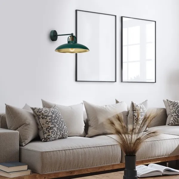 Aplică FELIX 1xE27/60W/230V verde