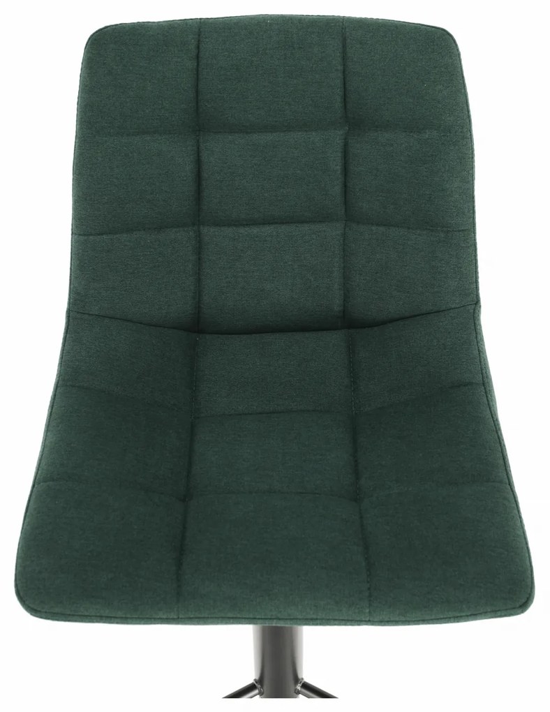 Scaun de bar, verde   negru, LAHELA