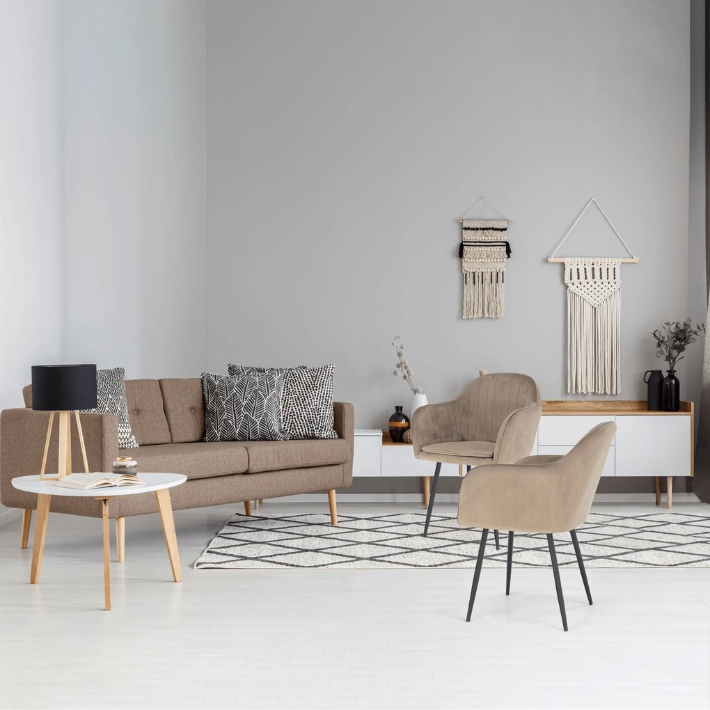 Fotoliu de design Zirky (Maro gri). 1016336