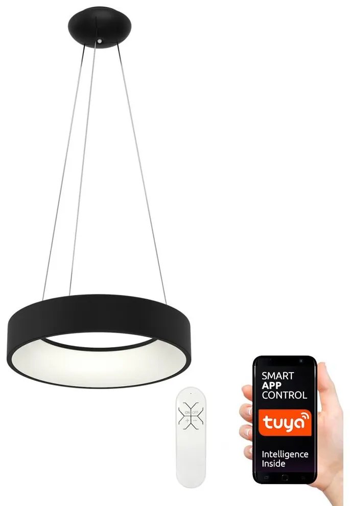 Lustră LED pe cablu dimabilă AGUJERO LED/30W/230V Tuya Immax NEO 07019L + telecomandă