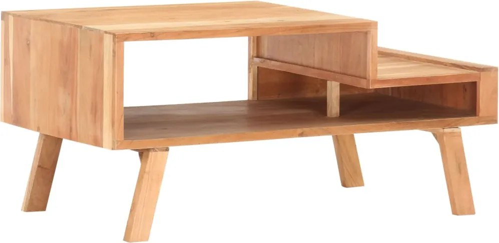 vidaXL Măsuță de cafea, 100x50x45 cm, lemn masiv de acacia