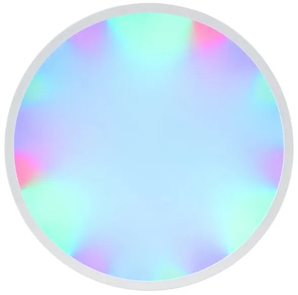 Brilliant LUMARO plafonieră LED RGBW dimmabilă, 22W/230V, 4000K, Ø 42 cm + telecomandă