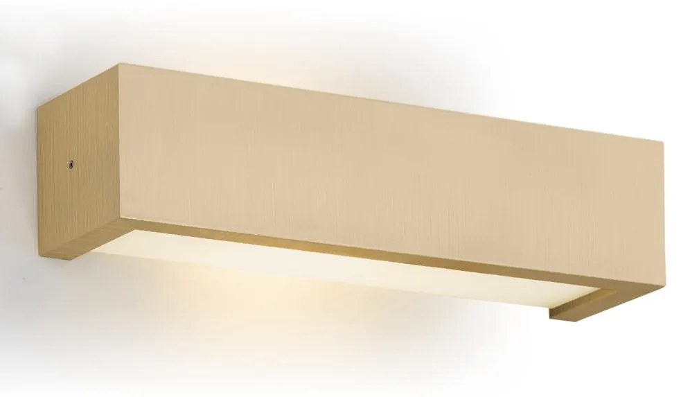 Aplica de perete design modern Caserta auriu 32cm