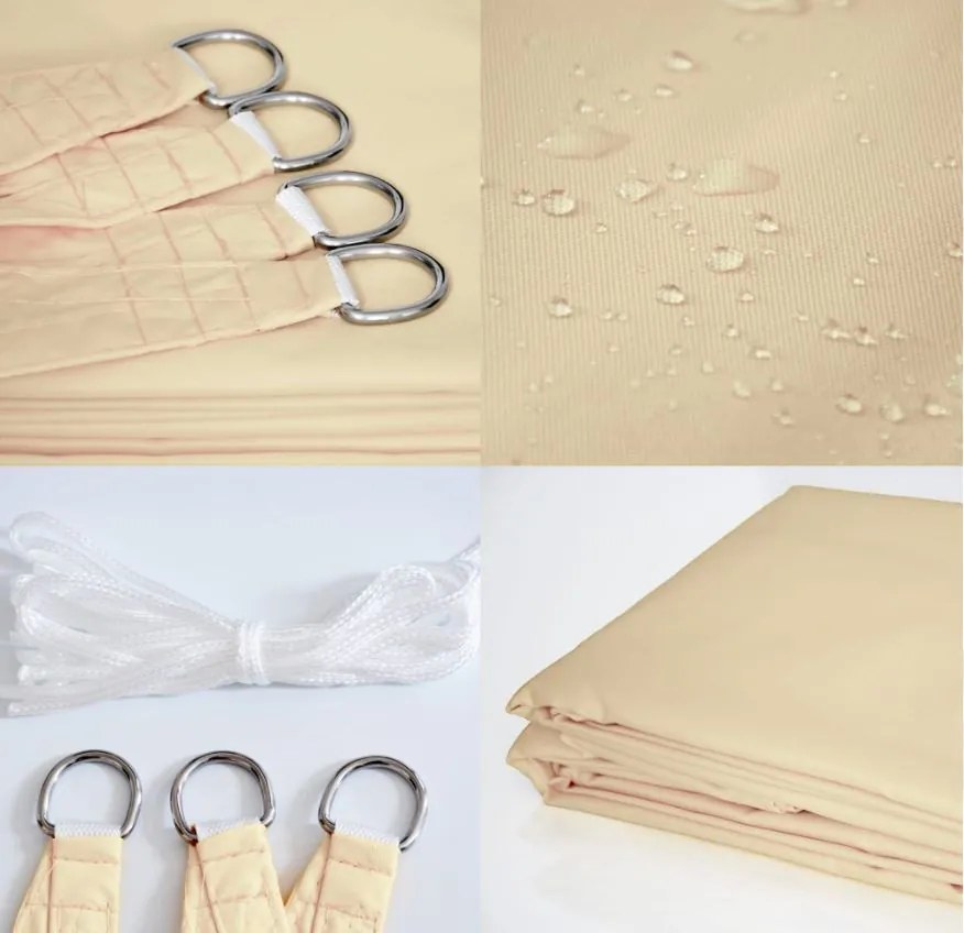 Parasolar de gradina 3x2m bej