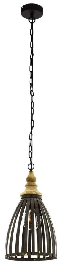 Eglo 49786 - Lustră pe lanț OLDCASTLE 1xE27/60W/230V