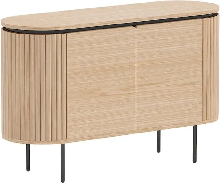 Comoda cu furnir de stejar ATELIER 120cm