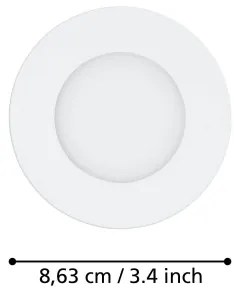 Eglo 900099 - Set 3x LED FUEVA-Z, corp de iluminat dimabil, LED/2,8W/230V IP44