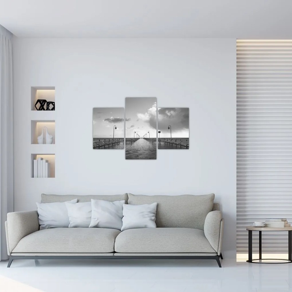 Tablou - Promenada la mal (90x60 cm)