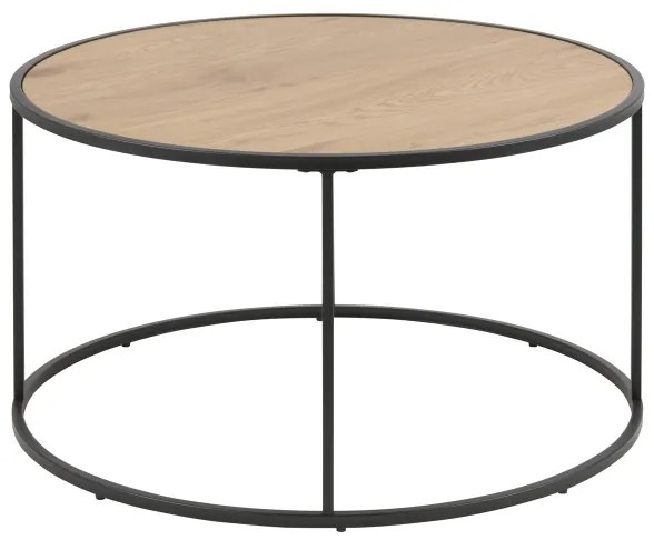 Masă de cafea SARON stejar/negru