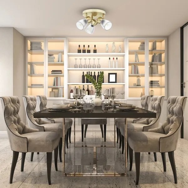 Spot BEST 3xE14/40W/230V auriu