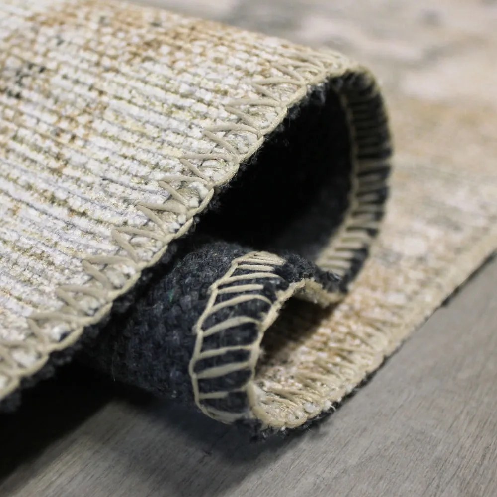 Covor grej lavabil 115x170 cm Lila Abstract – Flair Rugs