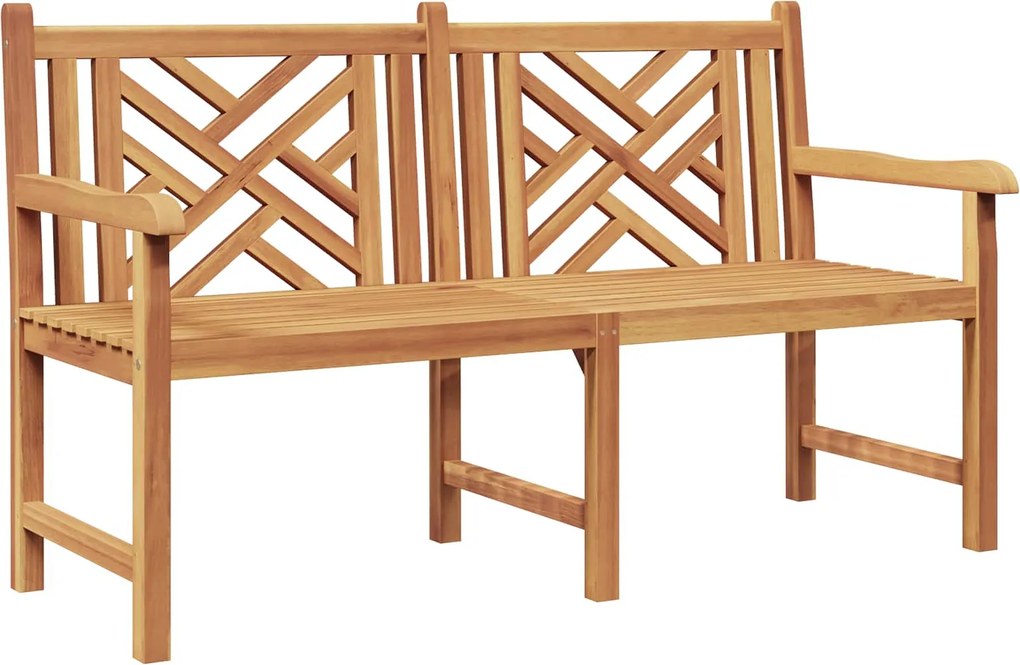 vidaXL bancă Maro 150 x 60 x 90 cm Lemn solid de tec