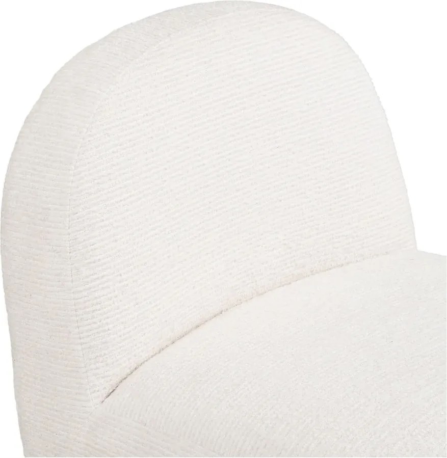 Fotoliu crem pivotant Milo – House Nordic