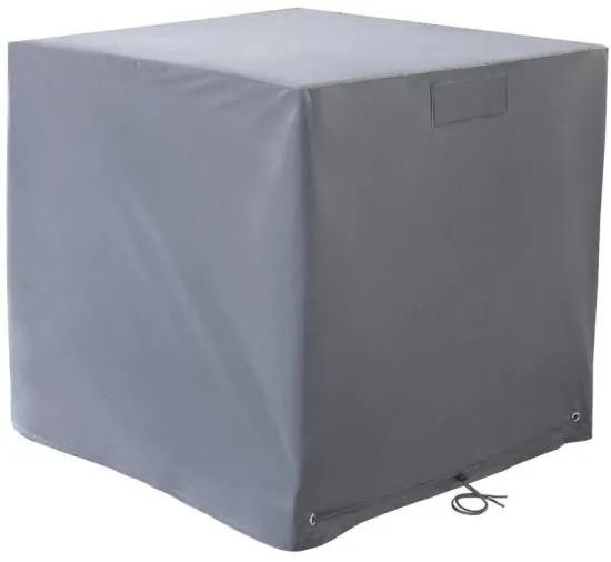 Husa protectie scaun gradina, polietilena, gri, 90x80x80 cm