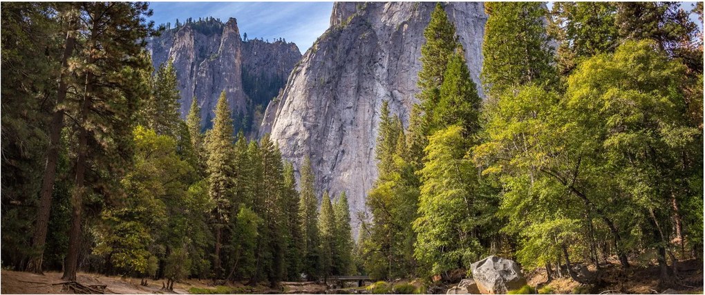 Tablou - Sub Piatra Yosemite (120x50 cm)