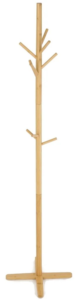 Cuier cu suport B016 NAT, bambus