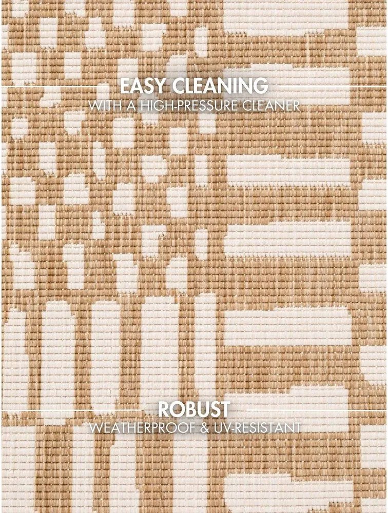 Covor pentru exterior și interior crem/în culoare naturală 200x300 cm Haringey Barkham – Ted Baker