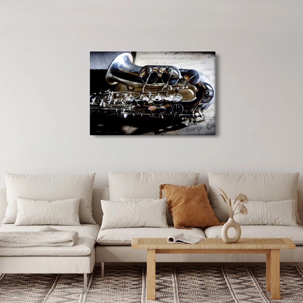 Tablou - Saxofon (90x60 cm)