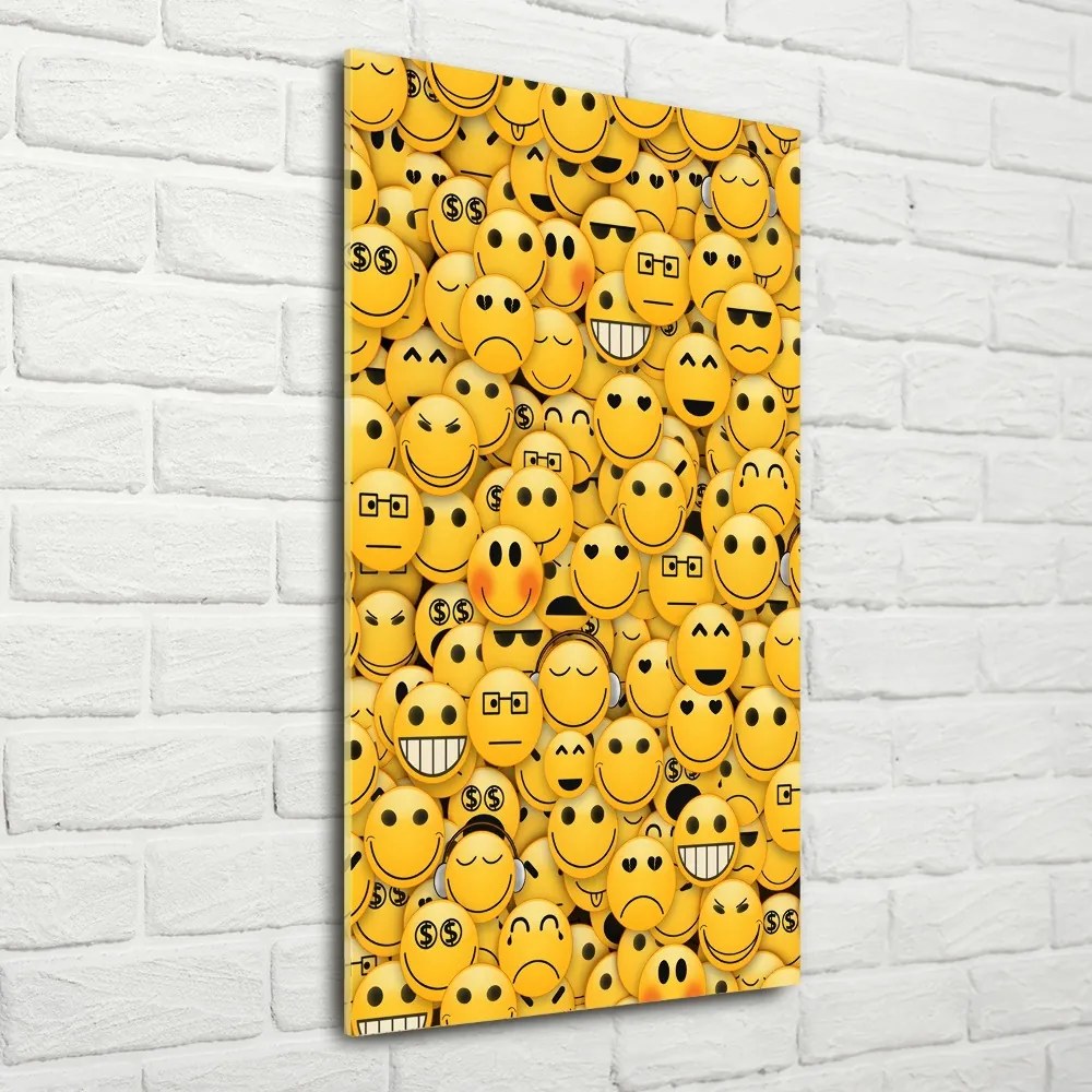 Tablou din Sticlă emoticoane