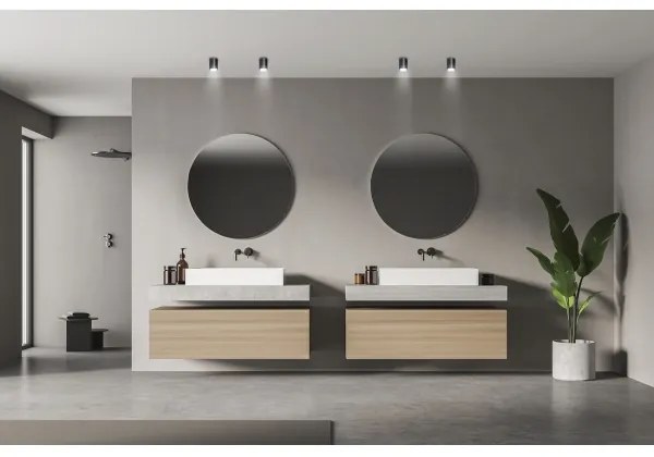 Spot de exterior AQILO 1xGU10/7W/230V IP65 antracit Kanlux 33362