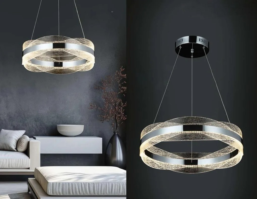 Lustră LED cu telecomandă – Cod CH 152-400 (50×2W)