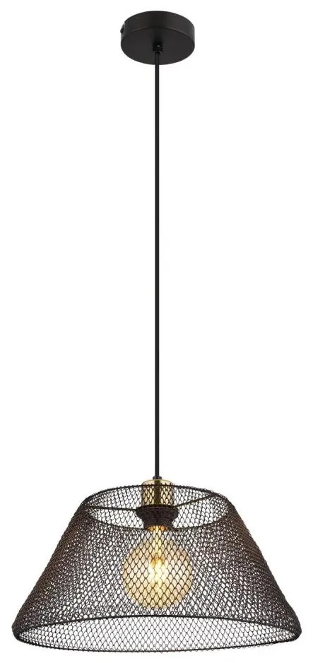 Lustră pe cablu Globo 15646H1 BAKU 1xE27/40W/230V d. 36 cm