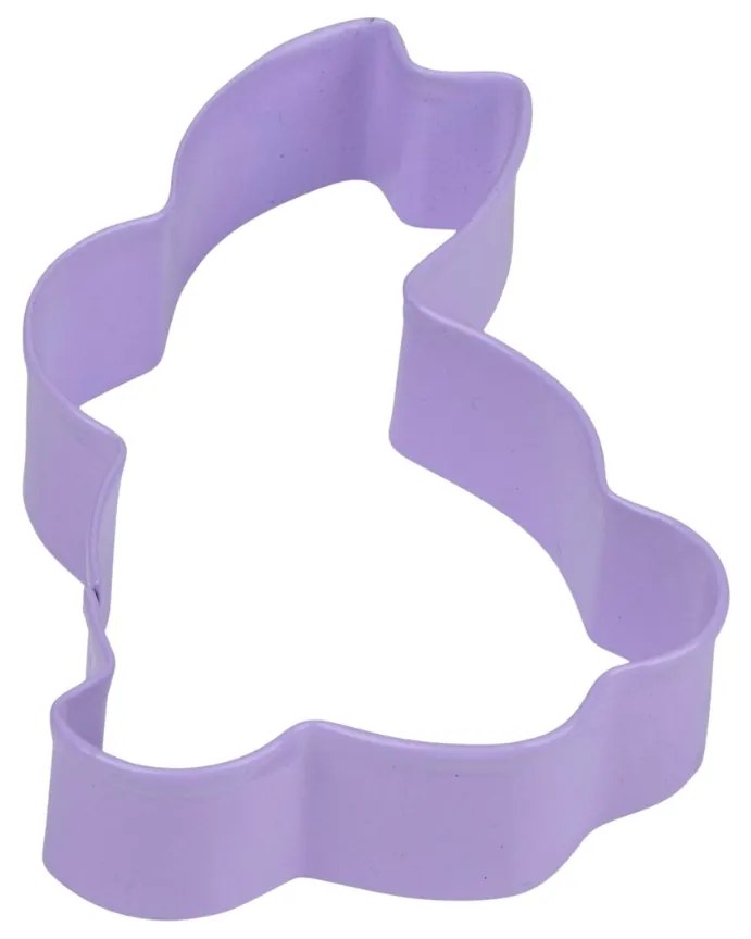 Set 4 forme, din metal, pentru prăjituri, model iepuraș, Alpina